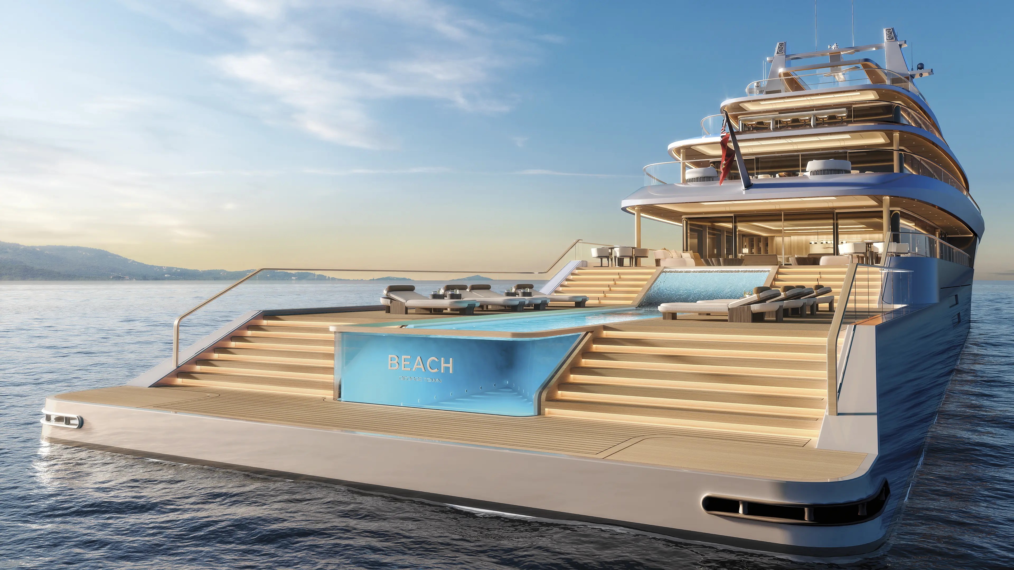 SINOT BEACH series BEACH99 aft deck