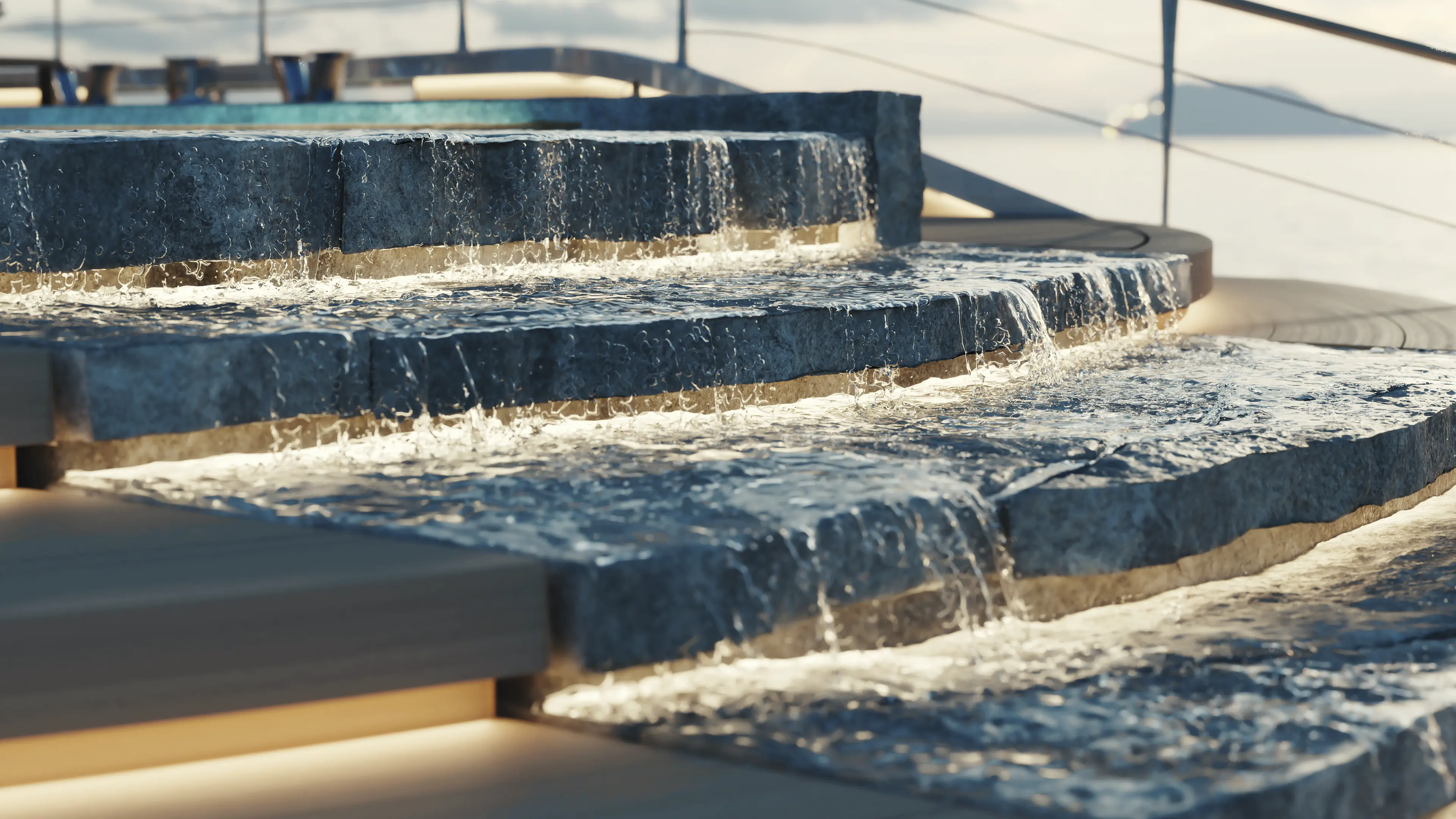 Sinot AQUA_EXTERIOR WATER CASCADE