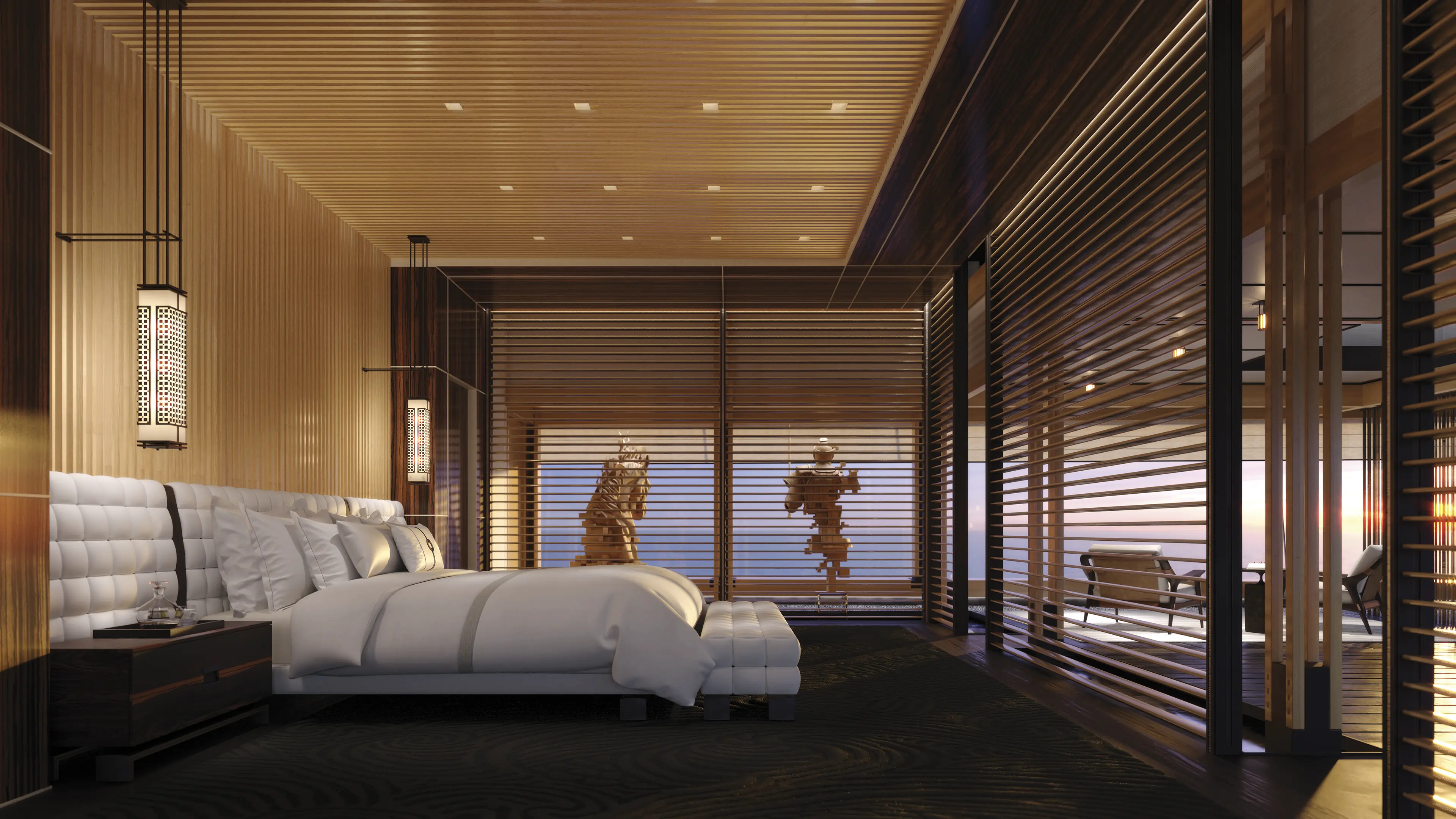 Sinot AQUA_OWNER'S PAVILION_BEDROOM