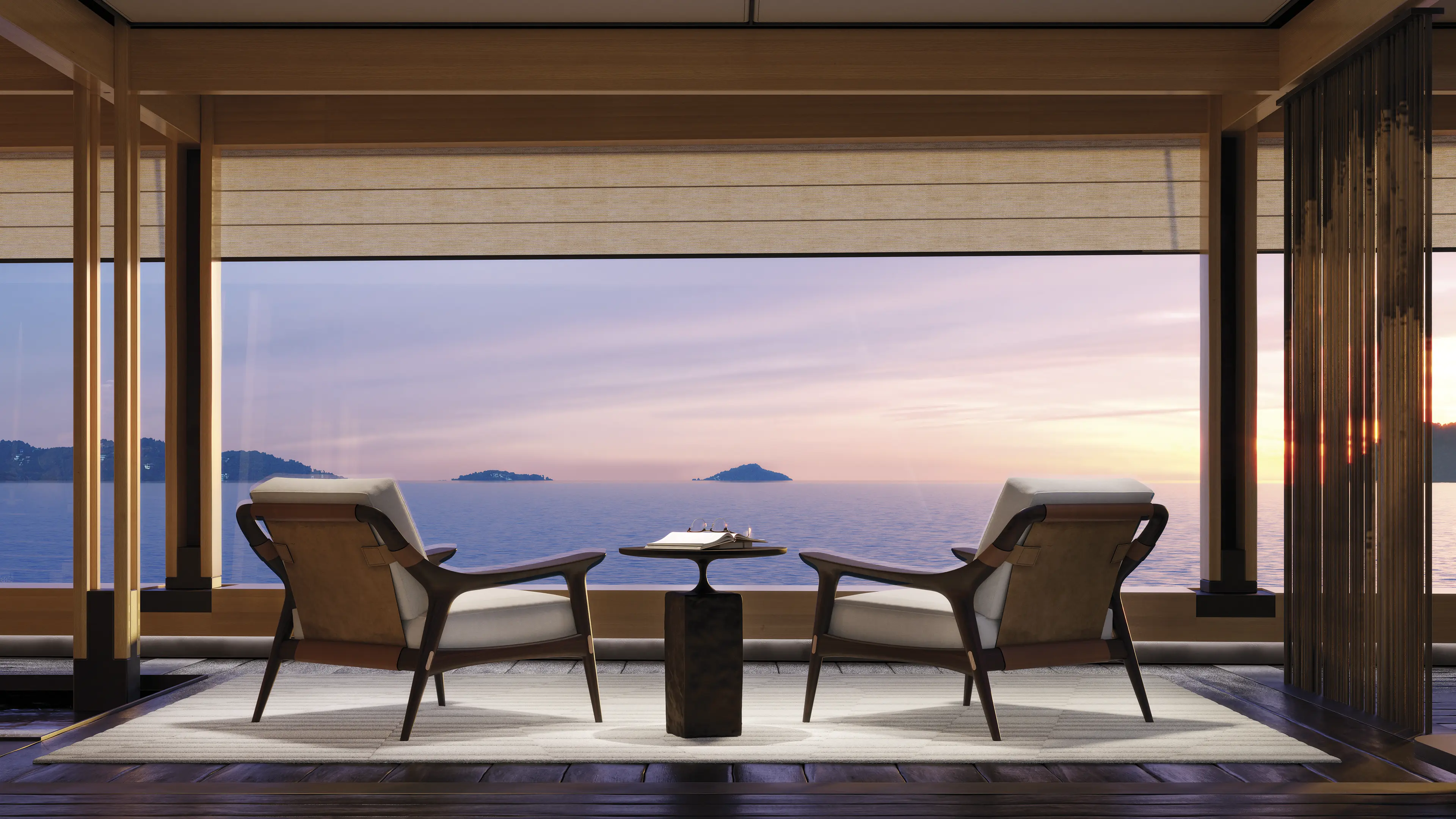 Sinot AQUA_OWNER'S PAVILION_SEAVIEW LOUNGE
