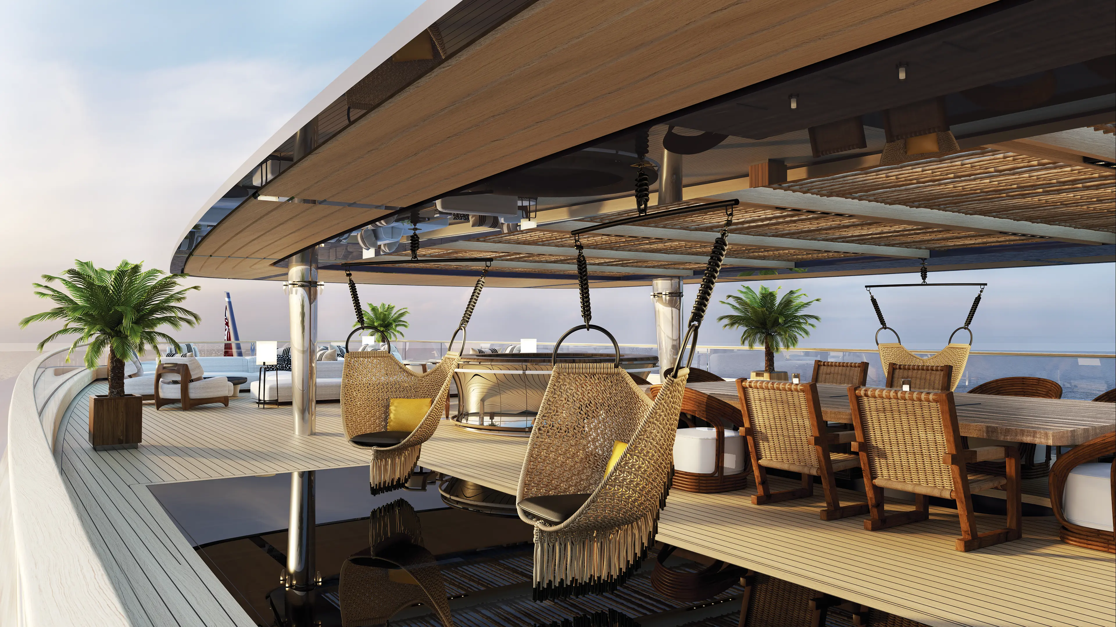 Sinot Art of Life Upper deck exterior lounge UD