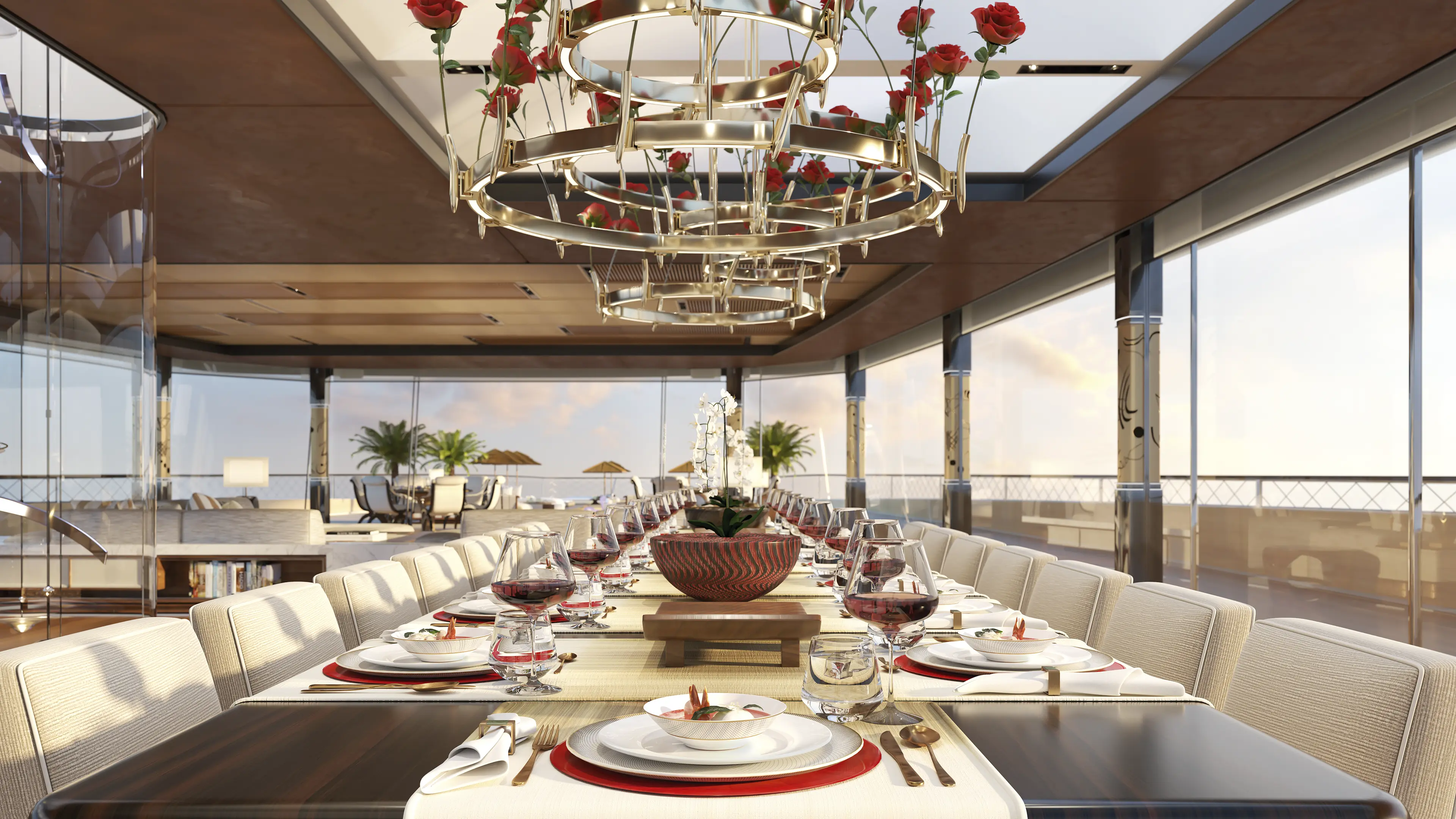 Sinot Art of Life Upper deck lounge dining UD