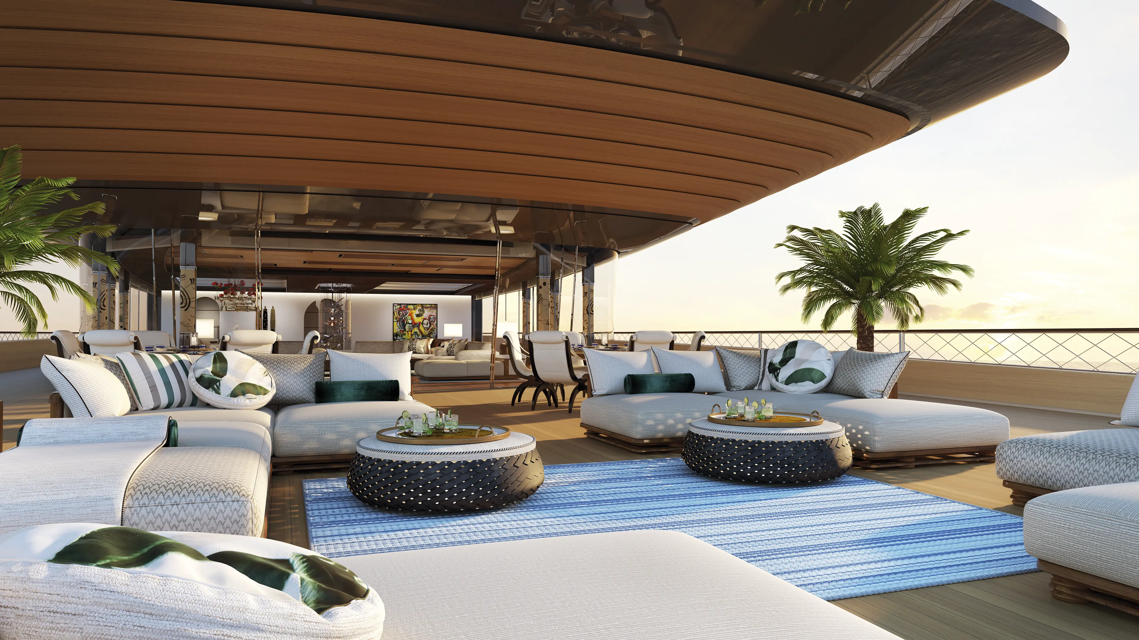 Sinot Art of Life Upper deck lounge exterior UD