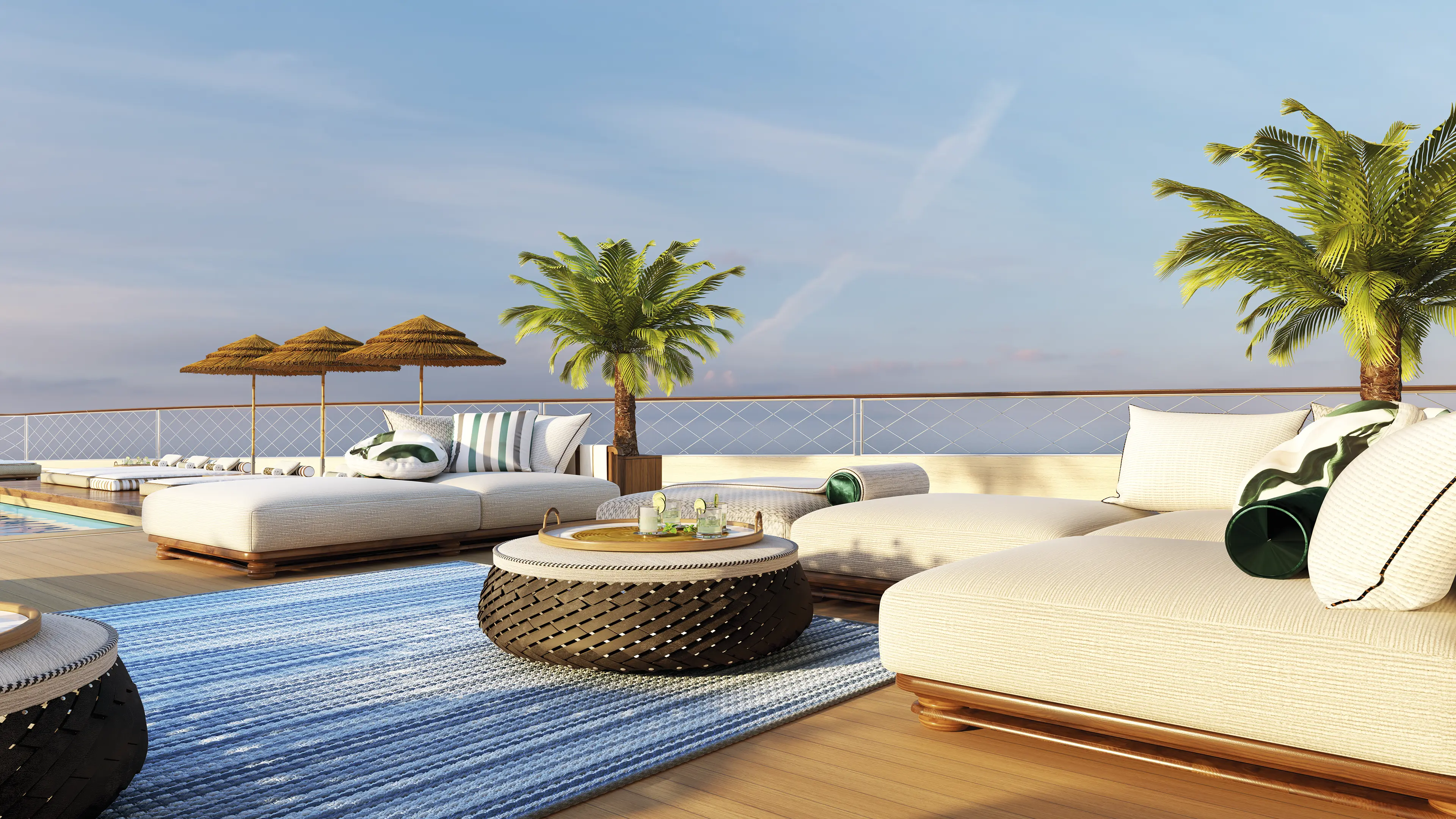 Sinot Art of Life Upper deck loungers exterior UD